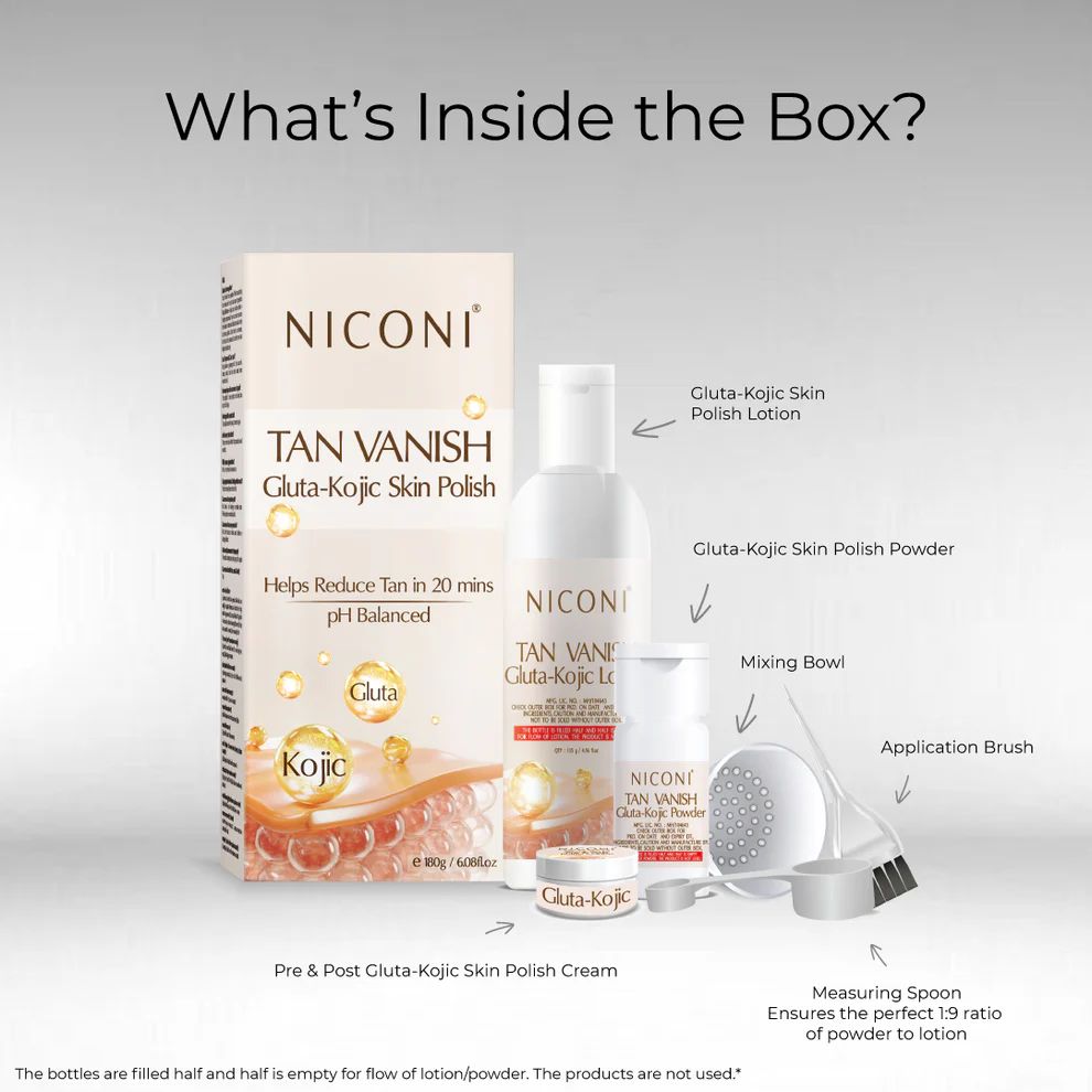 Niconi Tan Vanish Gluta-Kojic Skin Polish
