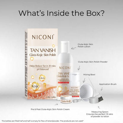 Niconi Tan Vanish Gluta-Kojic Skin Polish
